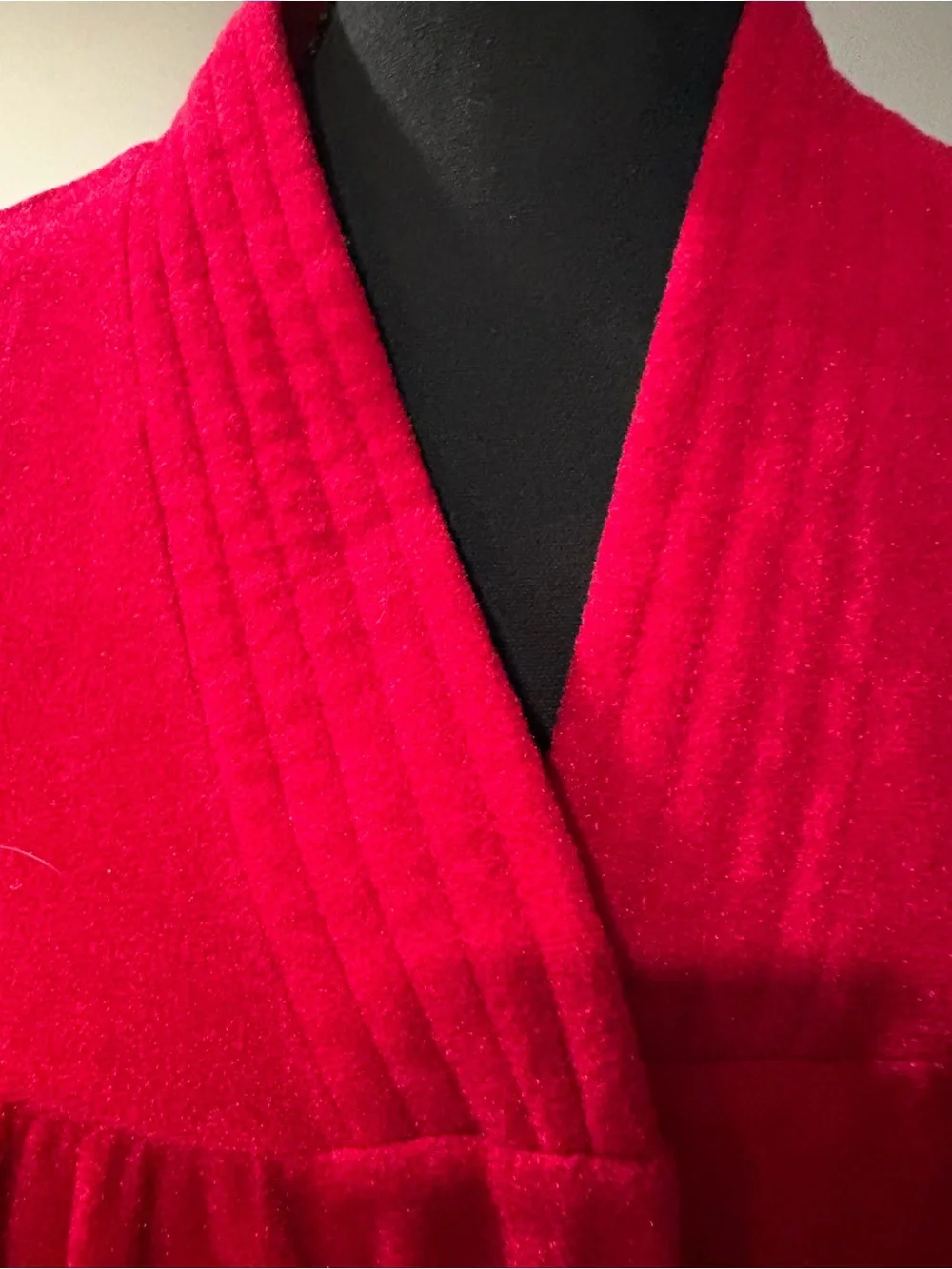 Vanity Fair Vibrant Red Loungewear Piece